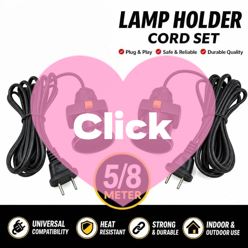 Outdoor Lighting No Outlet - 1 pièce, rallonge pour ampoule avec