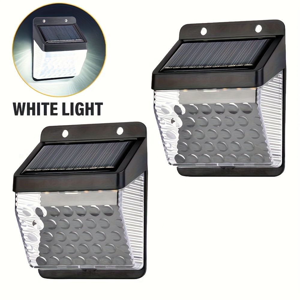 Photocell Outdoor Lighting - Lampe solaire LED avec capteur de