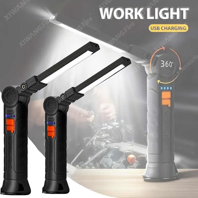 Outdoor Lighting Panel - Lampe de poche LED rechargeable, lampe