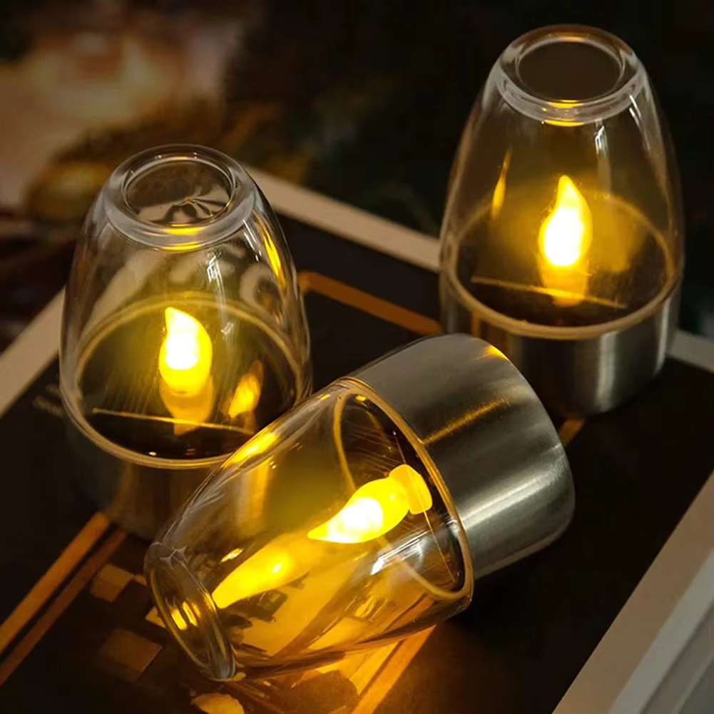 Outdoor Lighting Company - LED en acier inoxydable bougies solaires