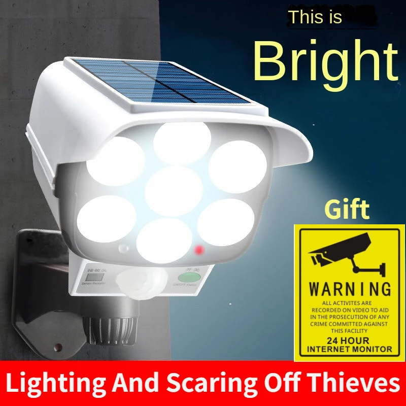 Photocell Outdoor Lighting - Lumière solaire extérieure capteur de mouvement