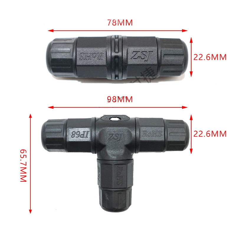 Outdoor Lighting Joint Box - Connecteur de câble 2 broches L20