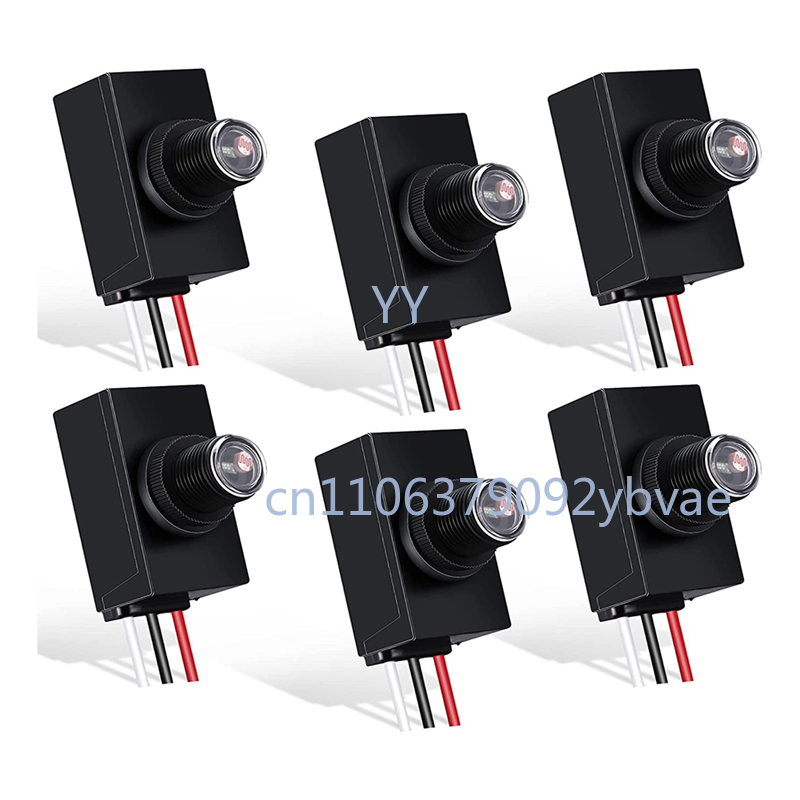 Outdoor Lighting Dusk To Dawn - 6 packs de capteurs crépusculaires pour