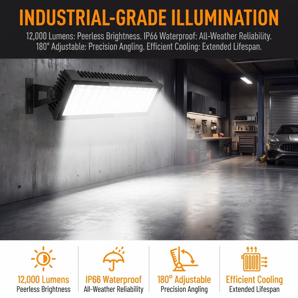 Lampes LED pour atelier, 144W  - Outdoor Lighting No Outlet avis et prix