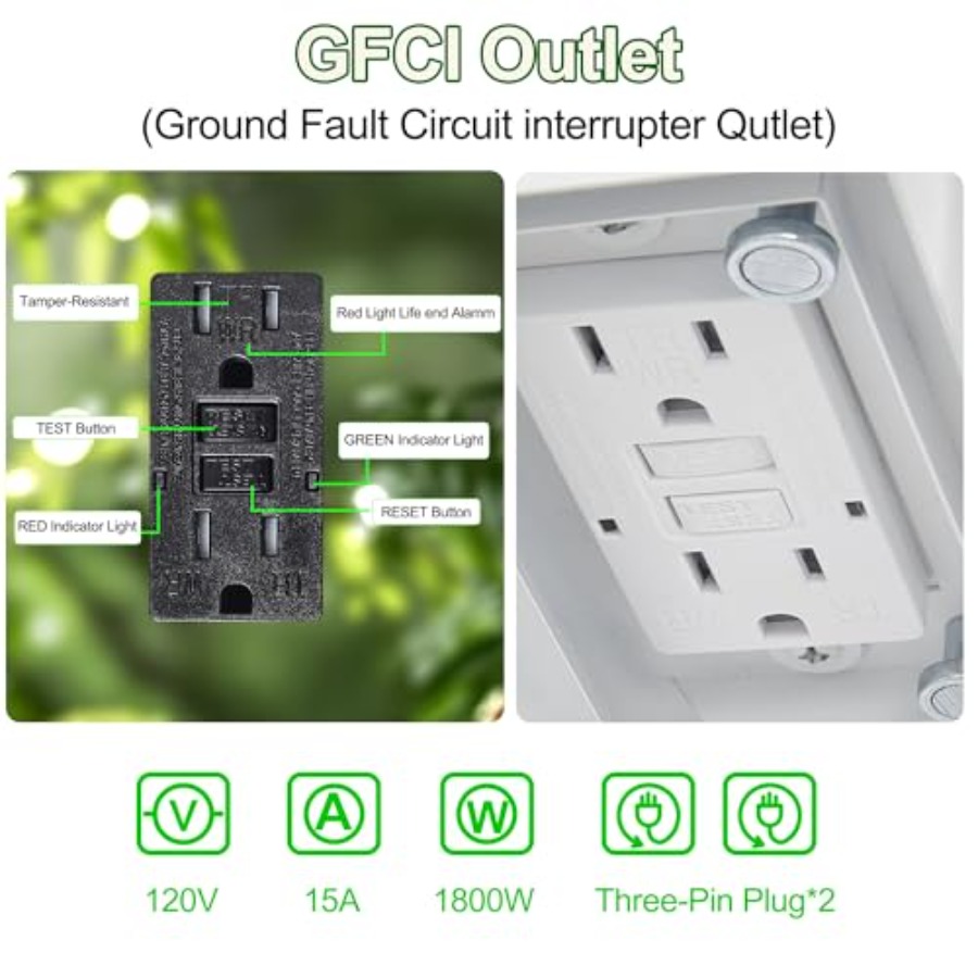 Lampe de porche avec prise et  - Outdoor Lighting No Outlet avis et prix