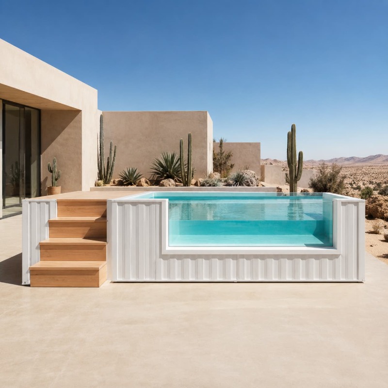 Piscine en conteneur, piscine  - Outdoor Lighting No Outlet avis et prix