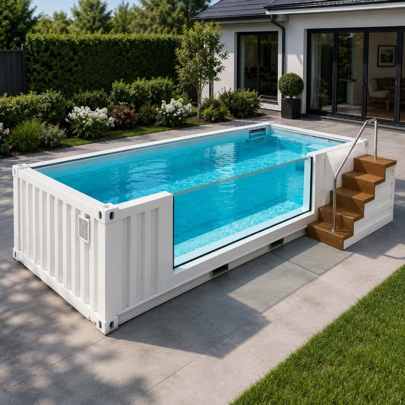 Piscine en conteneur, piscine  - Outdoor Lighting No Outlet avis et prix