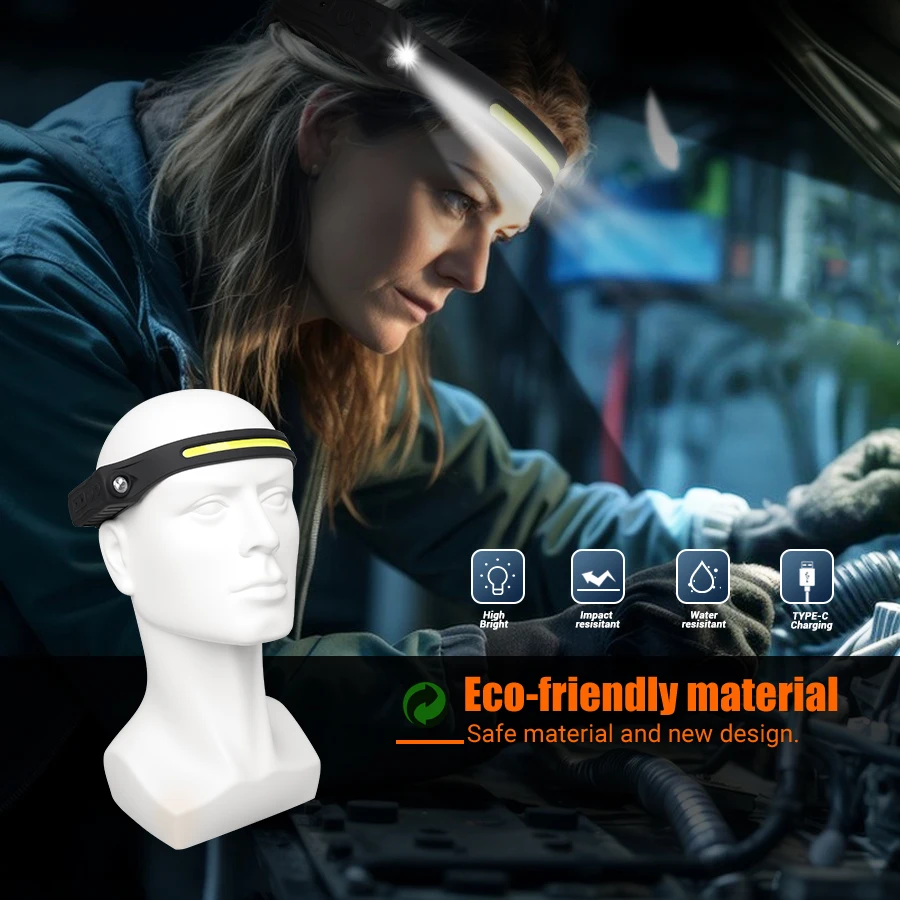 Lampe frontale Rechargeable 35 - Motion Sensor Outdoor avis et prix