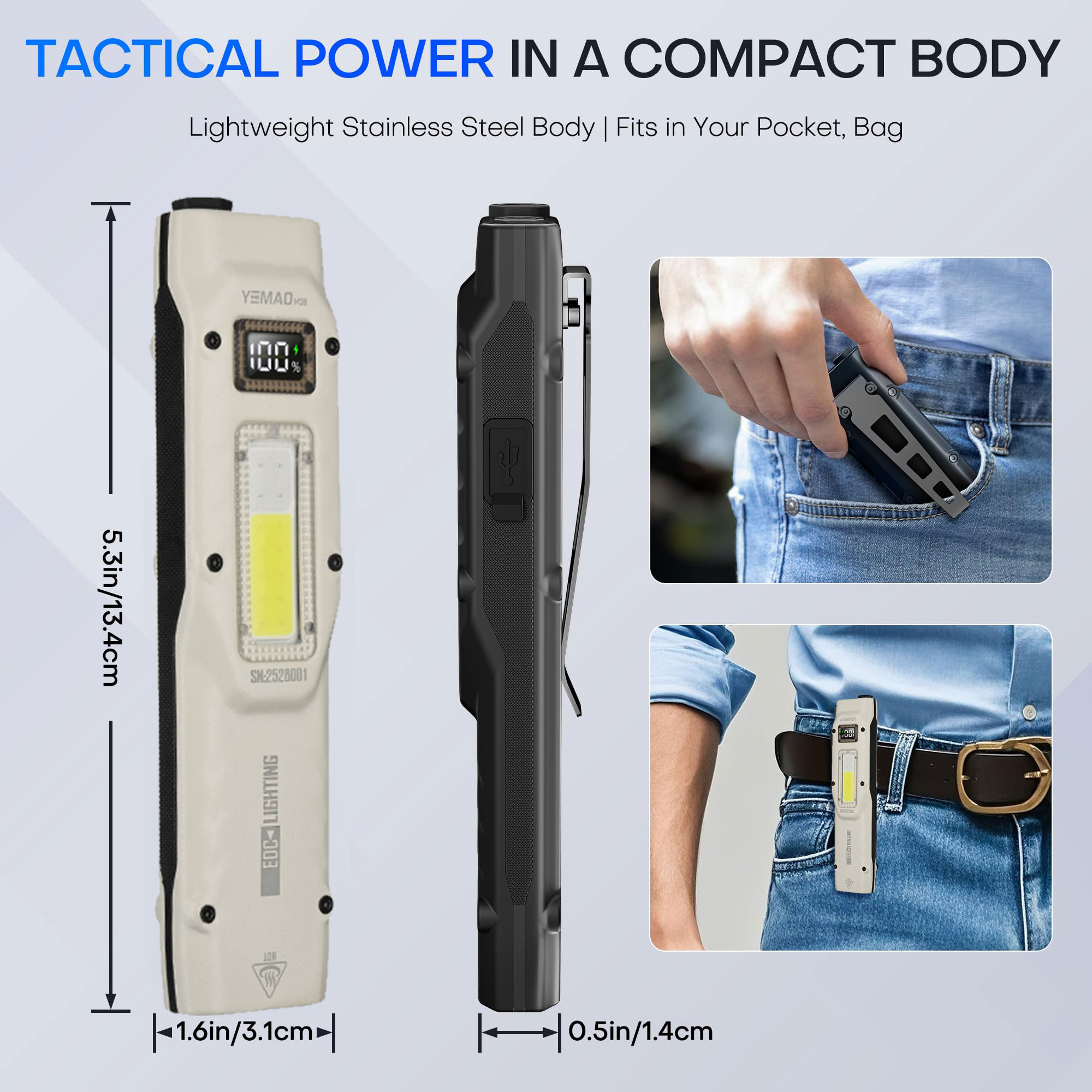 Portable 880LM YEMAO M28 Ultra - Outdoor Lighting Panel avis et prix