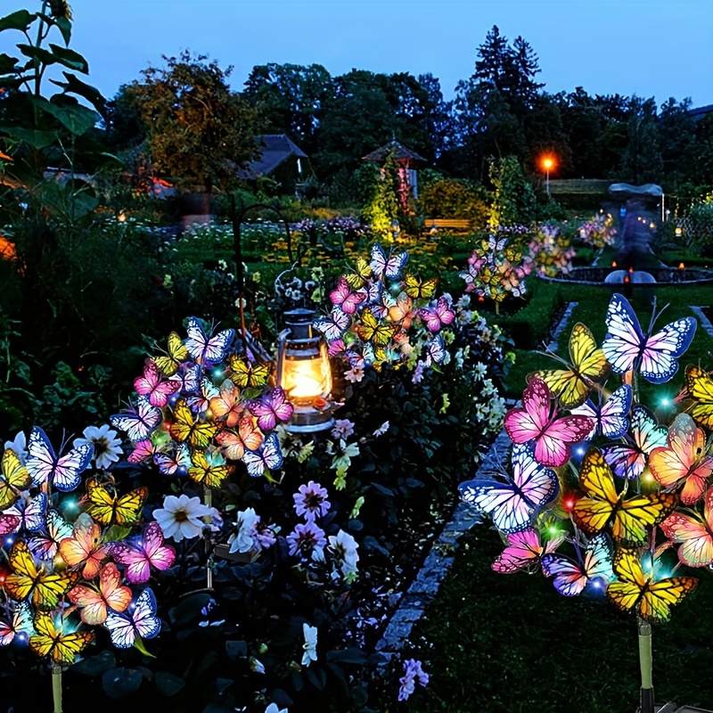 Le jardin solaire de papillon  - Photocell Outdoor Lighting avis et prix