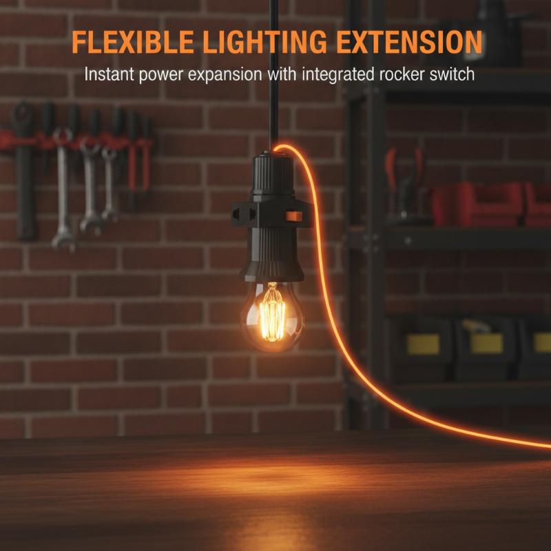 1 pièce, rallonge pour ampoule - Outdoor Lighting No Outlet avis et prix
