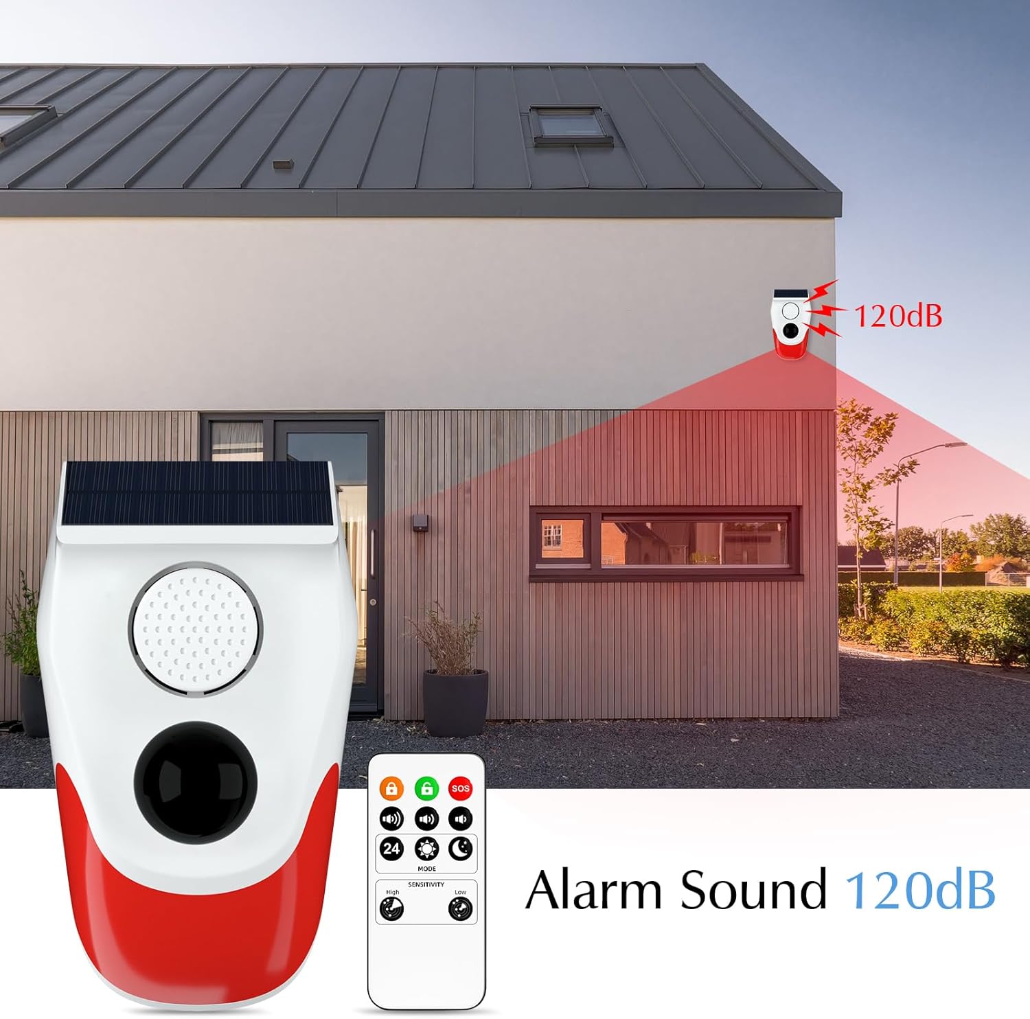 Alarme extérieure de capteur d - Photocell Outdoor Lighting avis et prix