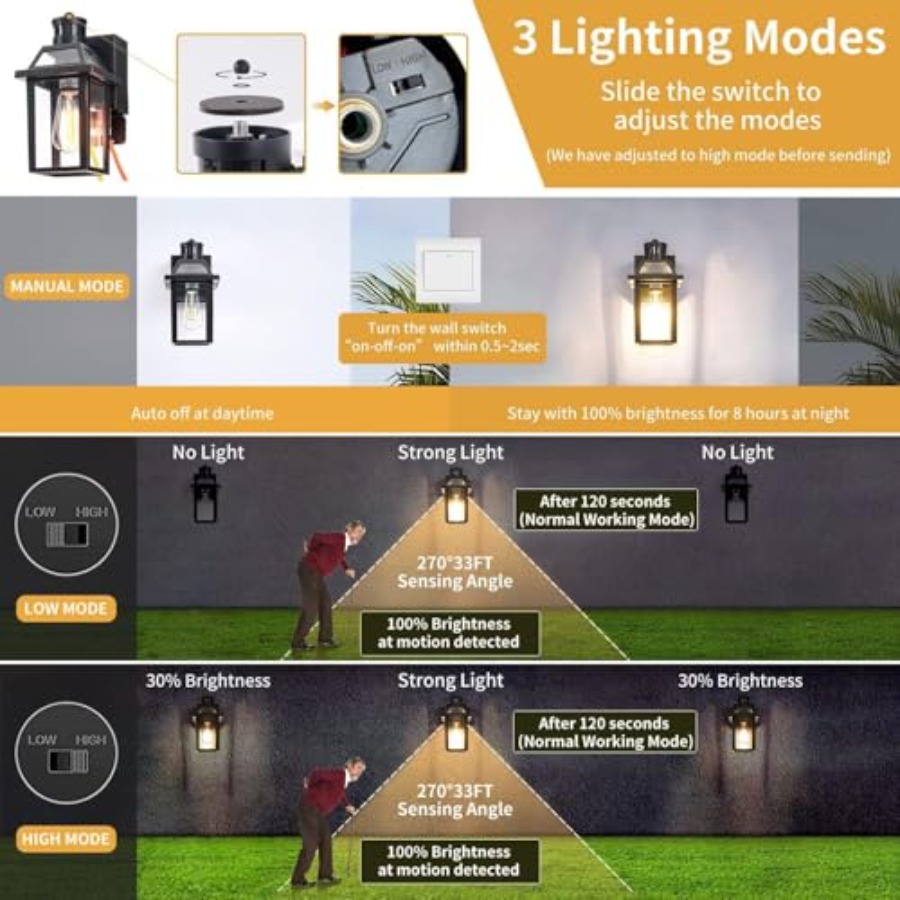 Lampes de porche avec prise GF - Outdoor Lighting No Outlet avis et prix