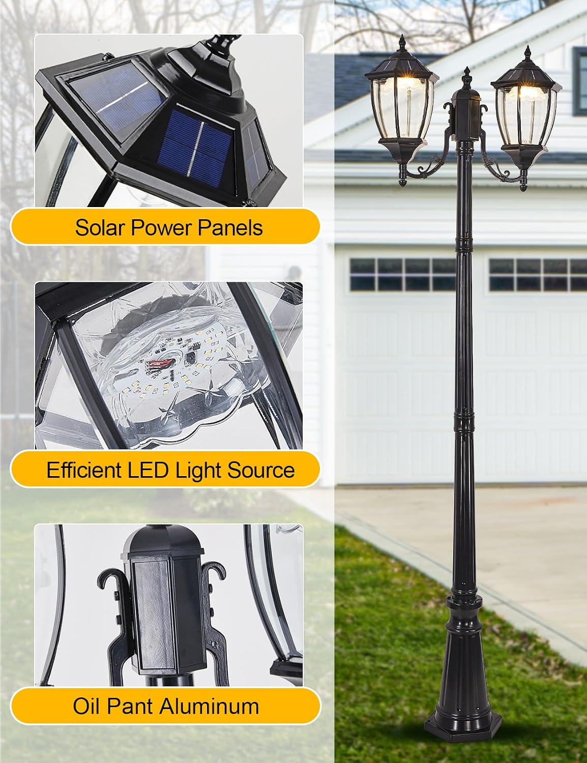 Lampes solaires extérieures su - Outdoor Lighting Dusk To Dawn avis et prix