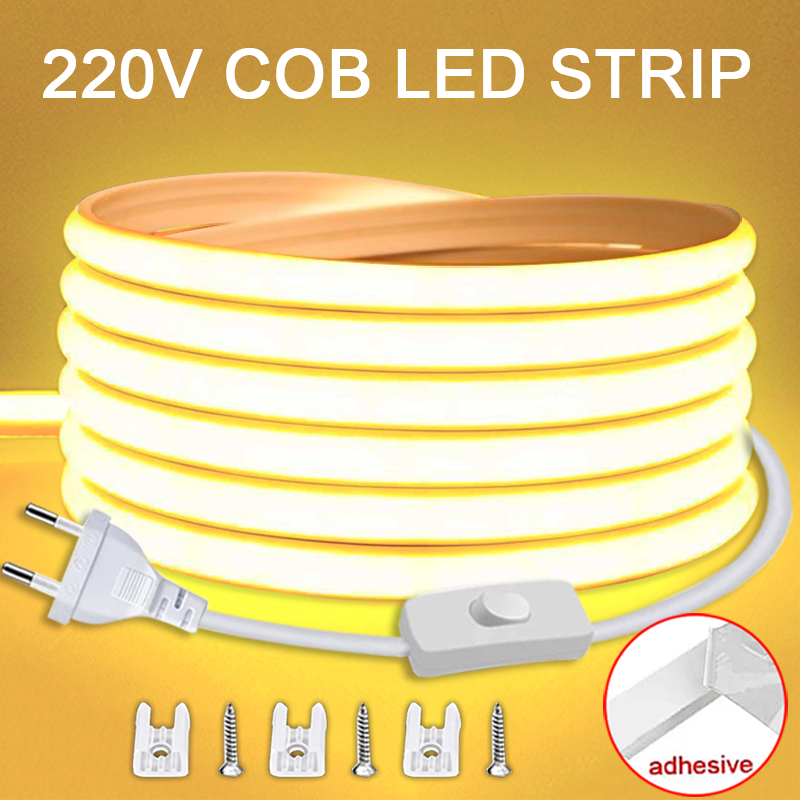 Bande LED COB étanche 220V ave - Outdoor Lighting Restaurant avis et prix