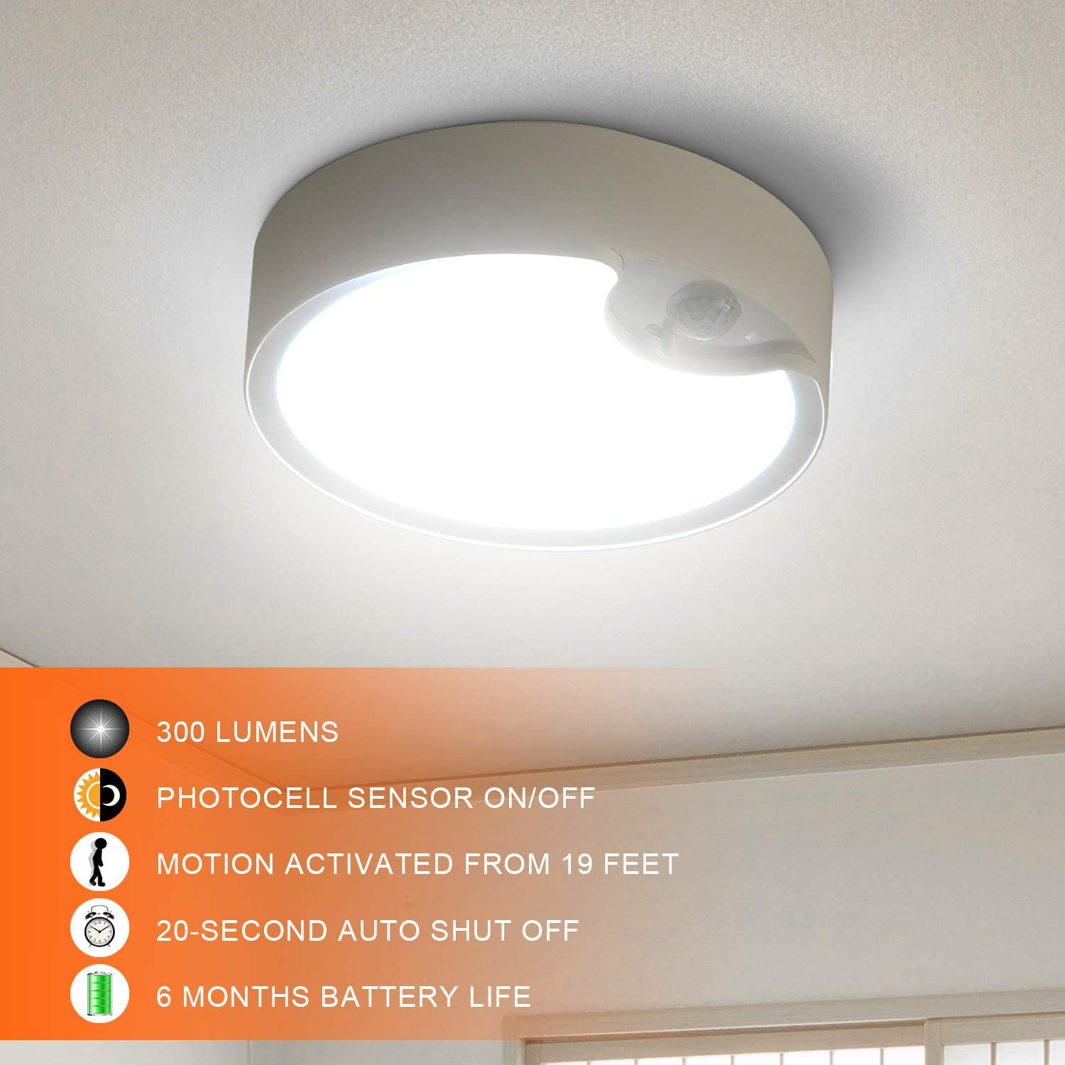 Plafonniers à capteur de mouve - Motion Sensor Outdoor avis et prix