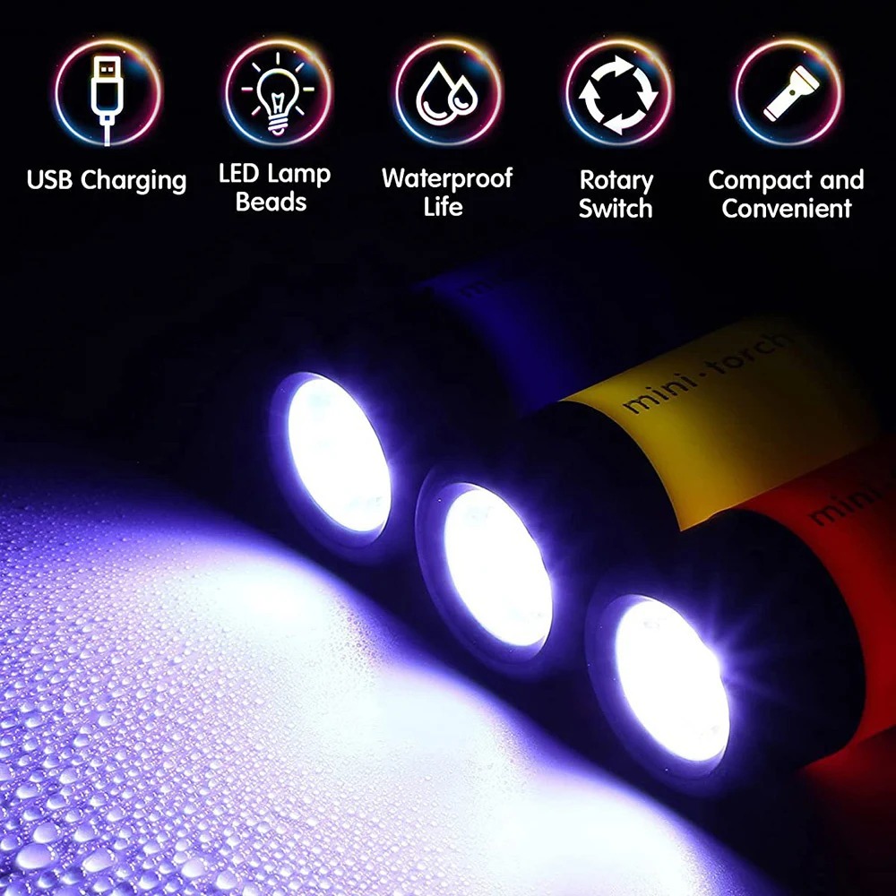 Mini lampe de poche rechargeab - Outdoor Lighting Panel avis et prix