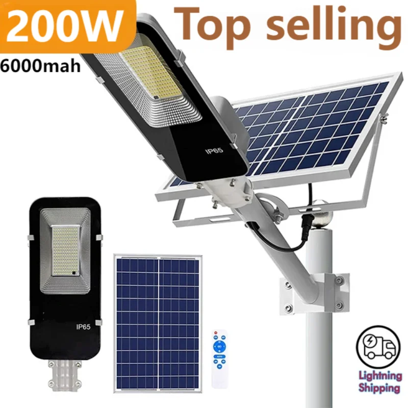 200W lumière solaire puissante - Outdoor Lighting Dusk To Dawn avis et prix