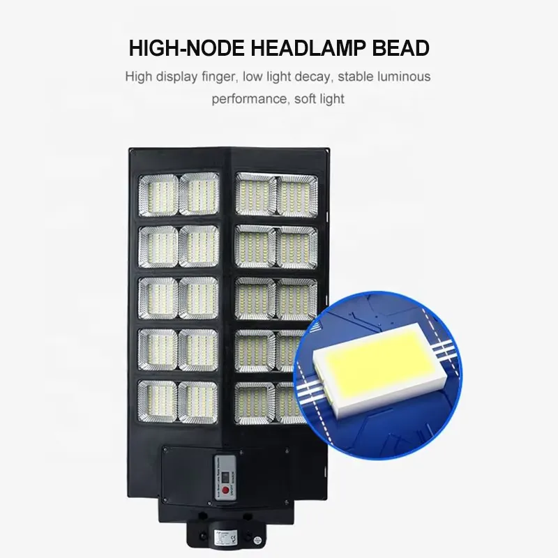 Lampe solaire LED de rue 9W av - Motion Sensor Outdoor avis et prix