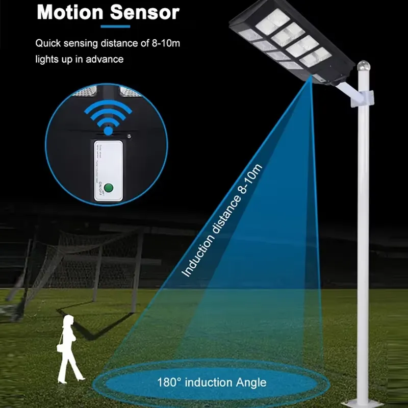 Lampe solaire LED de rue 9W av - Motion Sensor Outdoor avis et prix