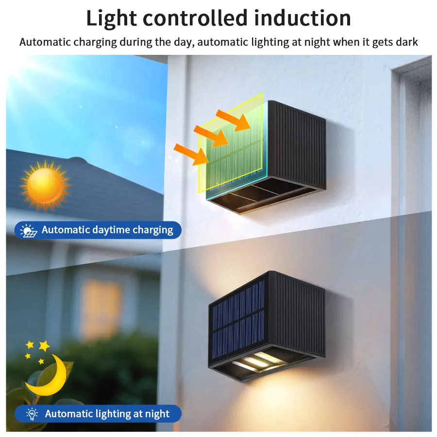 Lampe de clôture solaire extér - Outdoor Lighting Dusk To Dawn avis et prix