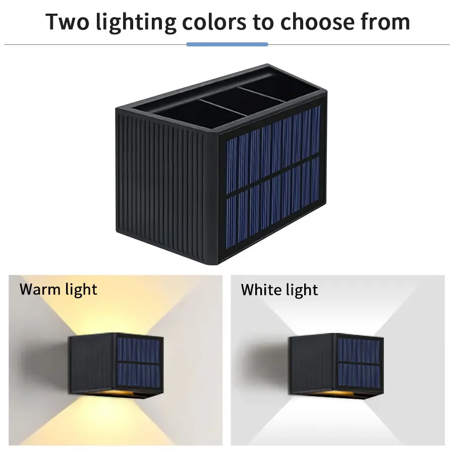 Lampe de clôture solaire extér - Outdoor Lighting Dusk To Dawn avis et prix