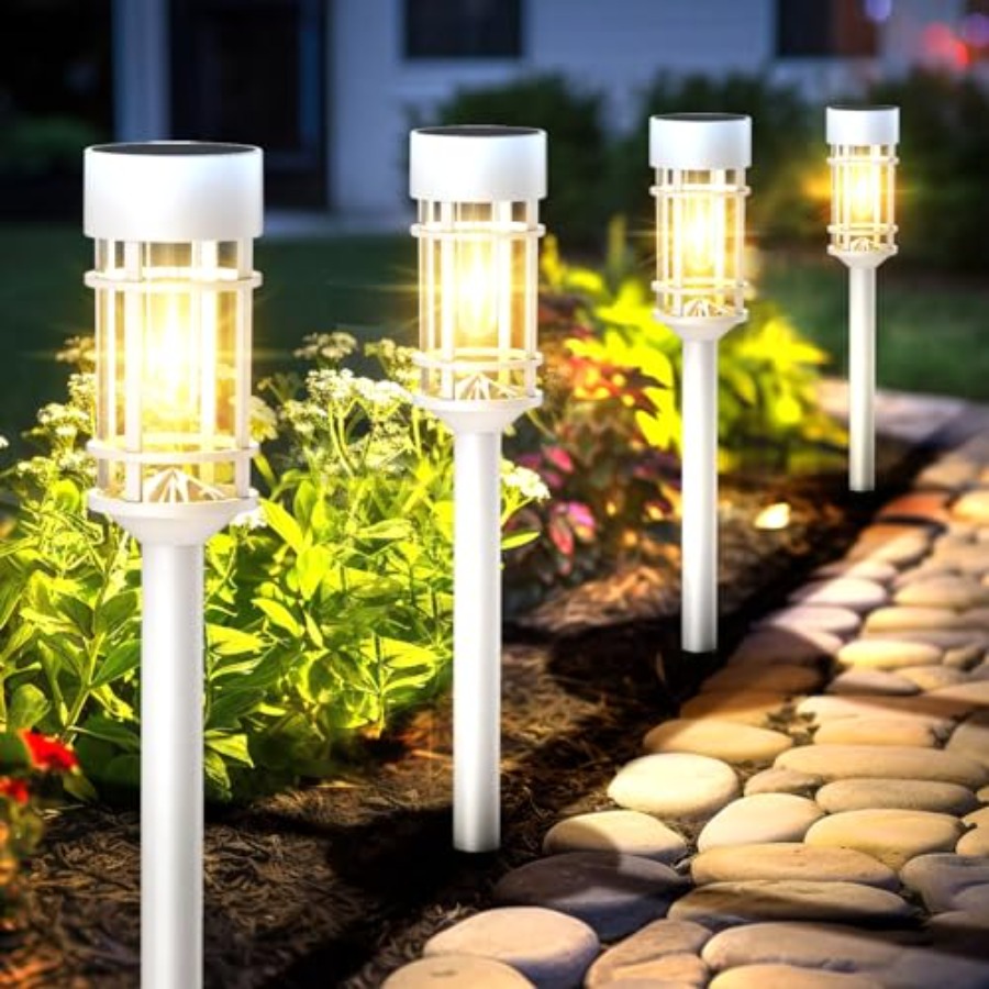 Lampes solaires pour allées ex - Outdoor Lighting Dusk To Dawn avis et prix