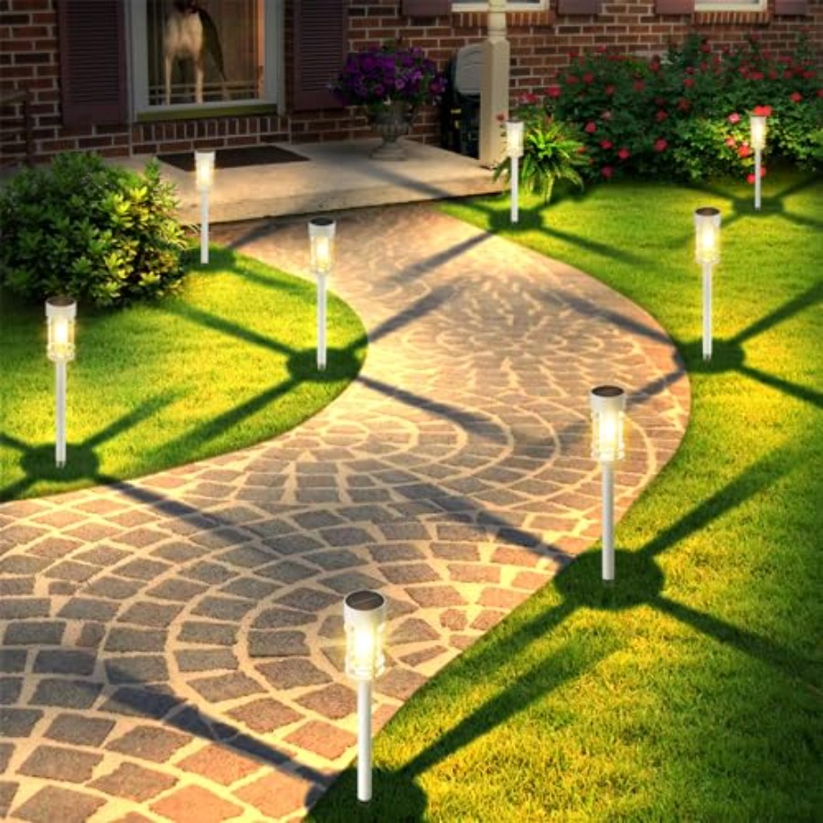 Lampes solaires pour allées ex - Outdoor Lighting Dusk To Dawn avis et prix