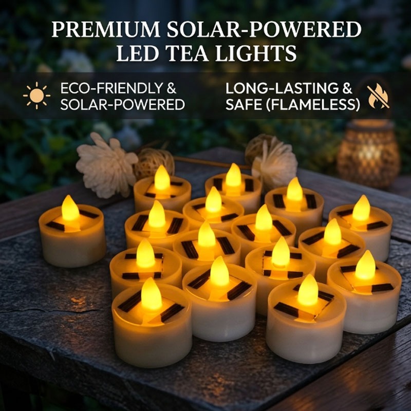 Bougies LED solaires sans flam - Outdoor Lighting Dusk To Dawn avis et prix