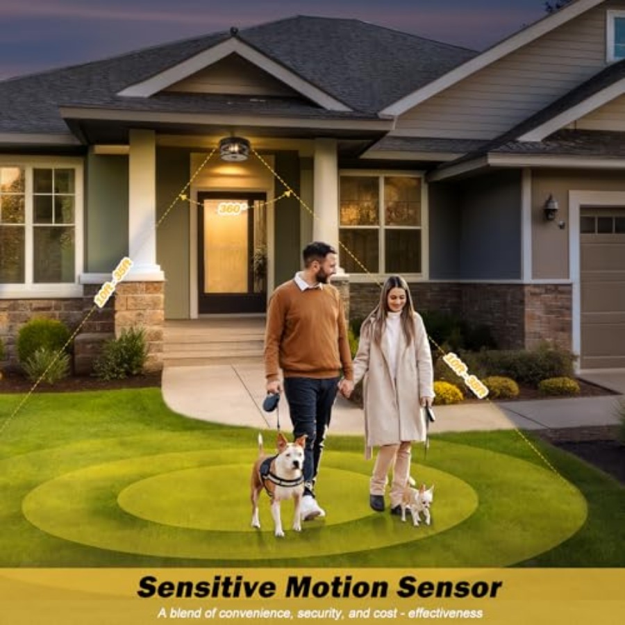 Plafonnier extérieur à détecte - Motion Sensor Outdoor avis et prix
