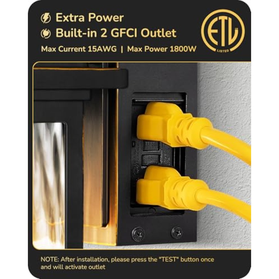 Applique murale extérieure ave - Outdoor Lighting No Outlet avis et prix