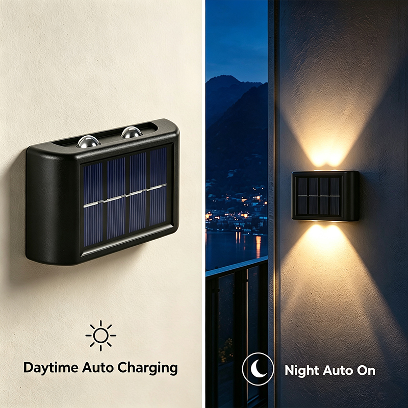 Lampe solaire murale extérieur - Outdoor Lighting Dusk To Dawn avis et prix