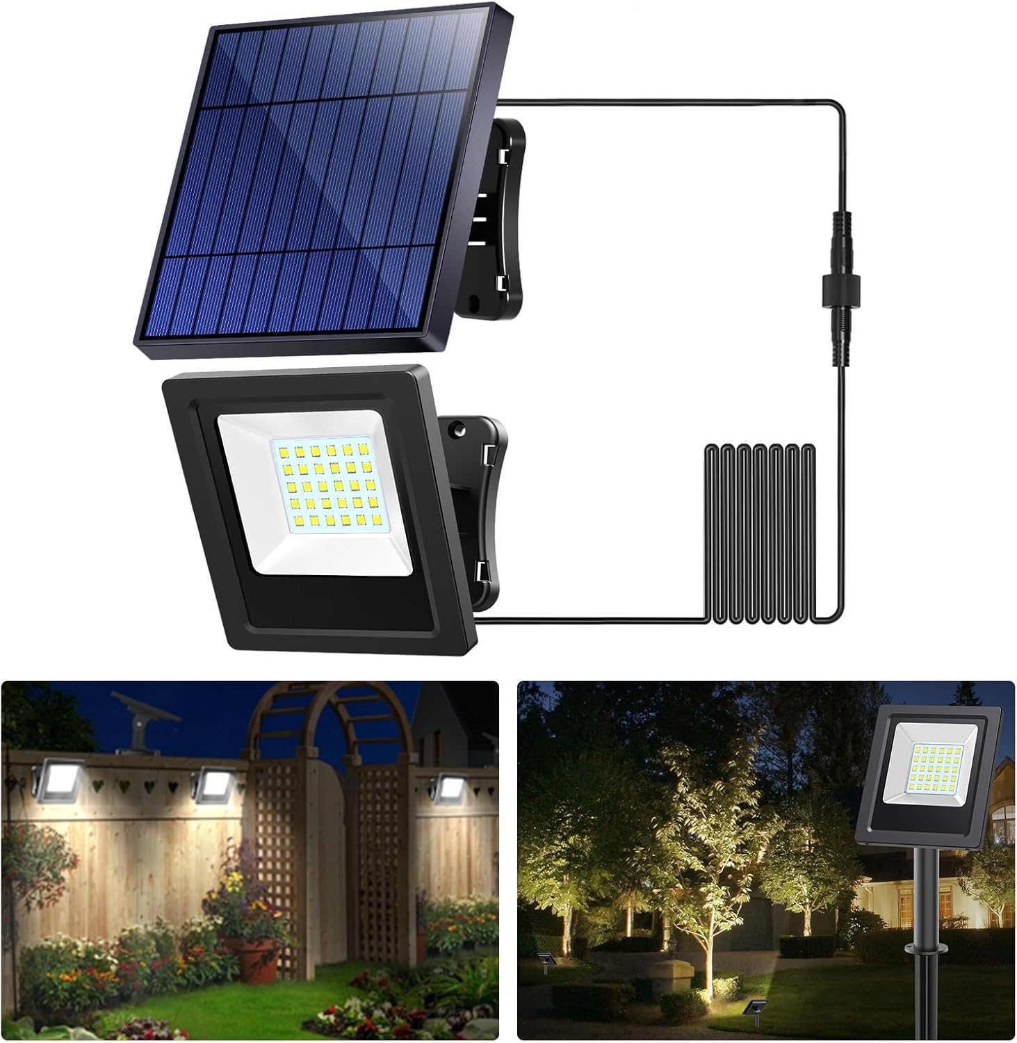 Projecteur solaire extérieur I - Outdoor Lighting Dusk To Dawn avis et prix