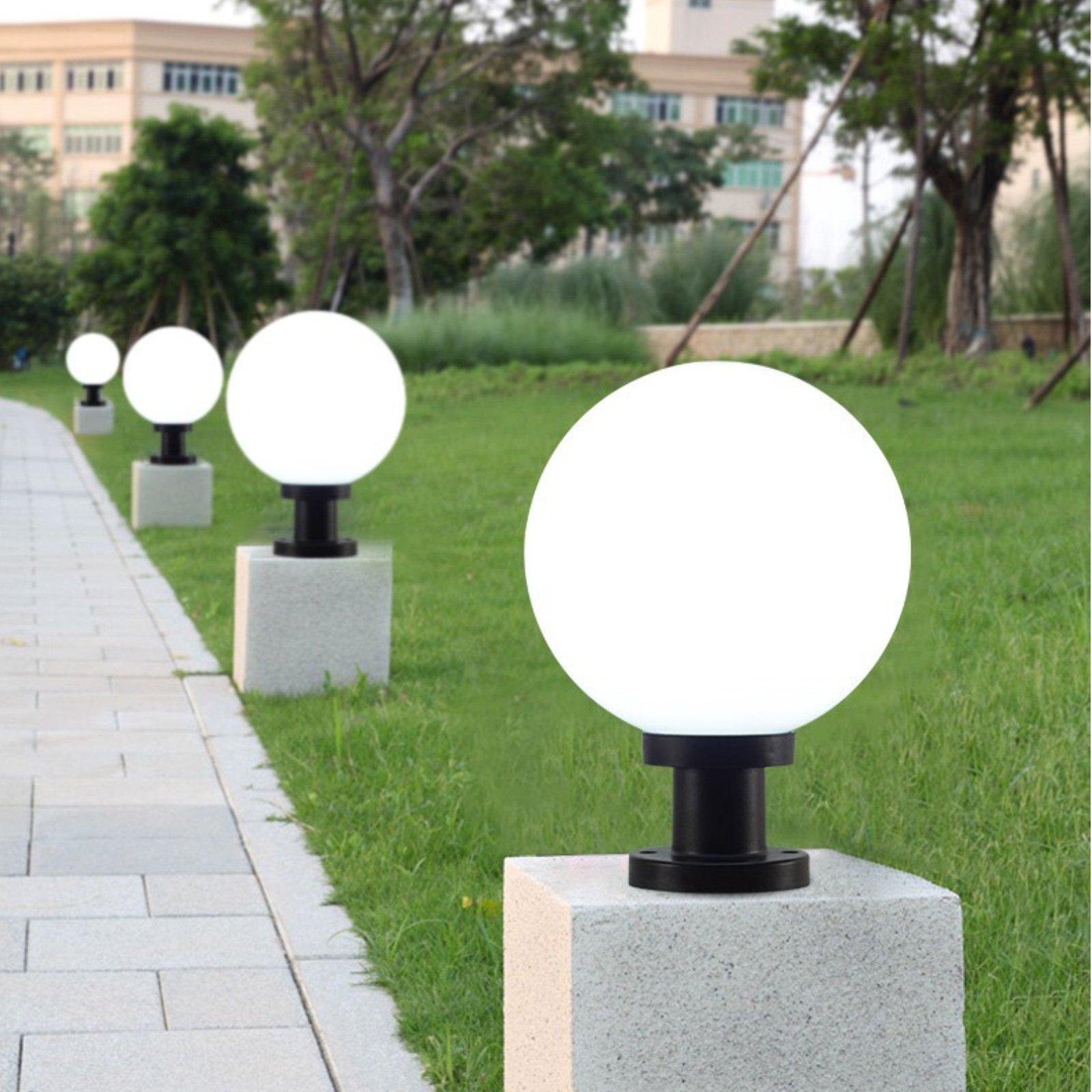 Lampe solaire sphérique d'exté - Outdoor Lighting Dusk To Dawn avis et prix
