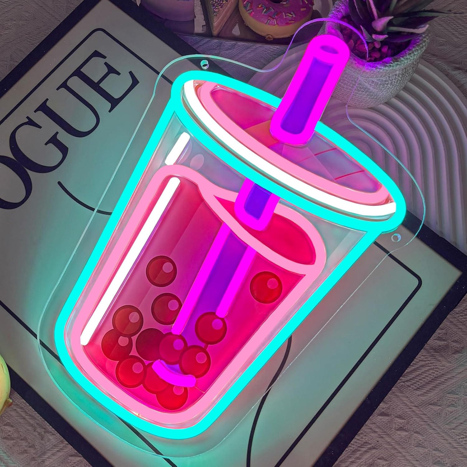 Enseigne néon Bubble Tea, lumi - Outdoor Lighting Restaurant avis et prix